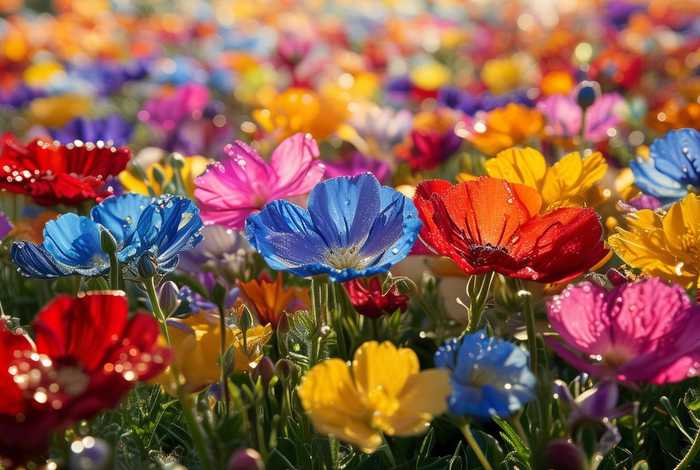 生活就像五颜六色的花朵绚烂迷人、生活就像五颜六色的花朵绚烂迷人什么意思