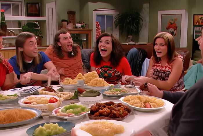 生活大爆炸吃披萨；生活大爆炸吃中餐第几集