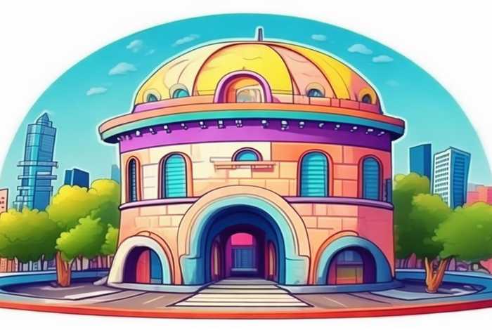 生活中建筑圆的图片 生活中建筑圆的图片怎么画