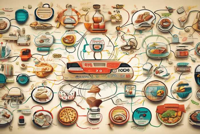 收集生活中的小数思维导图，收集生活中的小数思维导图简单