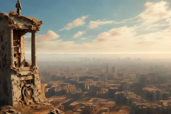 生活在经验里直到大厦崩塌出处；生活在经验里直到大厦崩塌的意思是什么