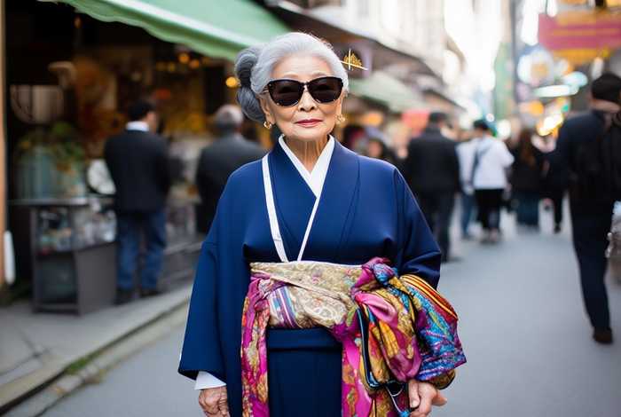 日本老太是啥 最会穿搭的日本老太太