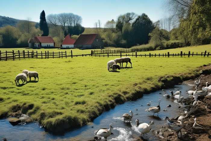 描写乡村生活的作文100字作文，描写乡村生活的作文100字左右