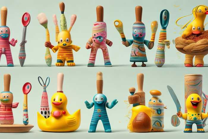 生活用品创意画组合 生活用品创意画组合图片