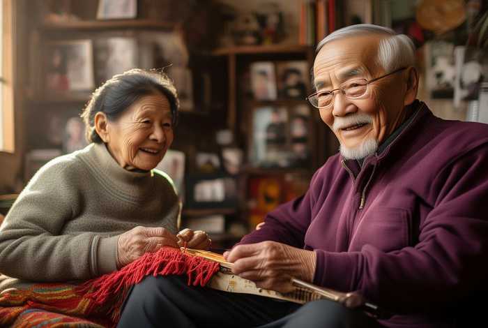 生活视频；天津老两口退休生活视频