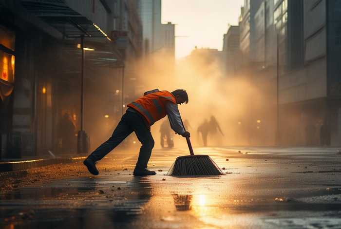 生活中的微光作文600字 生活中的微光作文600字环卫工人