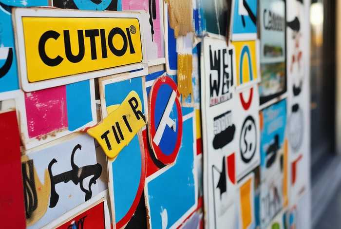 生活中常见的英语标识 生活中常见的英语标识与图片的形式剪贴