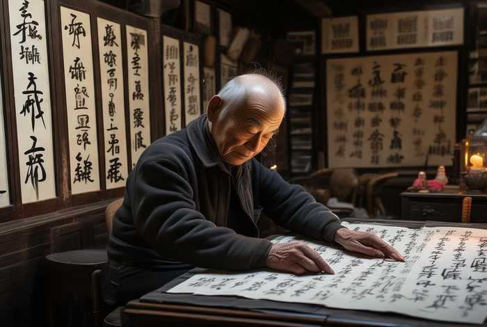 书法与生活的故事、书法与生活的故事简短