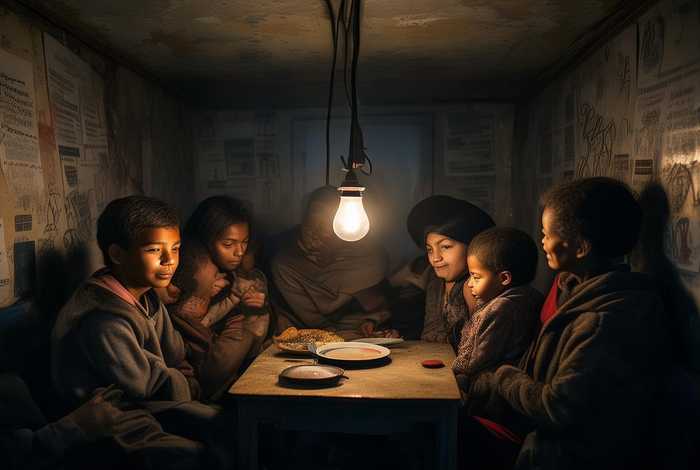 生活条件差图片；生活条件差图片配图