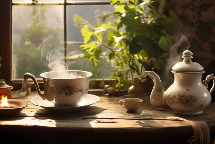 生活中的茶场景；生活中的茶场景怎么画