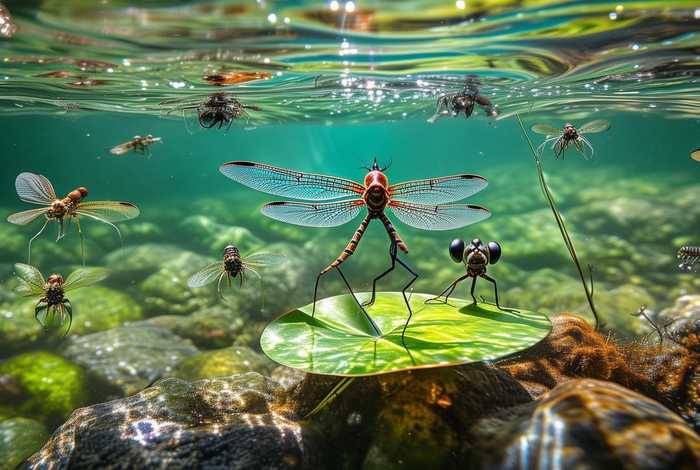 生活在水中的昆虫，生活在水中的昆虫幼虫