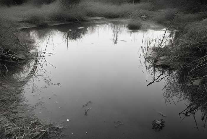 生活犹如一潭死水毫无生机；生活犹如一潭死水,激不起半点涟漪