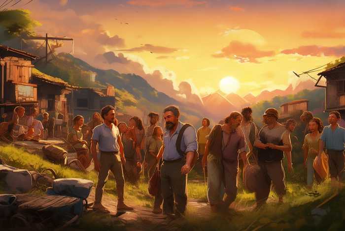 山村生活任逍遥;山村生活任逍遥,光芒万丈 山村生活任逍遥;山村生活任逍遥,光芒万丈