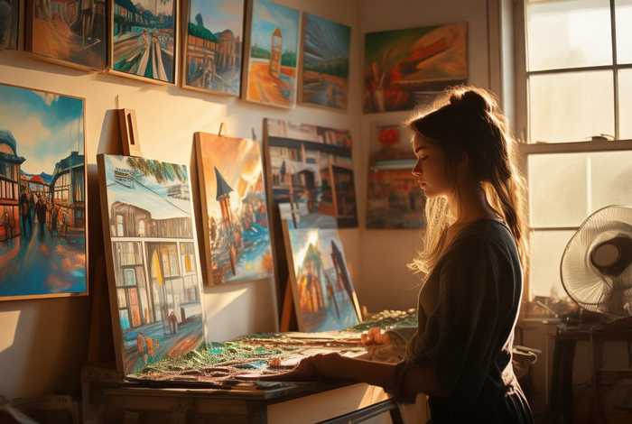 生活的交集绘画作品欣赏与心得体会；生活的交集绘画作品欣赏与心得体会500字