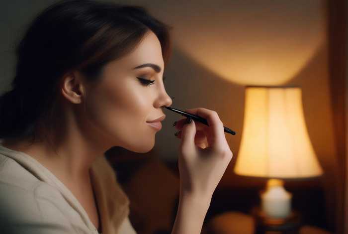 生活化妆、生活化妆中,描画眼线的时候比较适合使用( ) 生活化妆、生活化妆中,描画眼线的时候比较适合使用( )