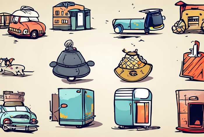 生活中的噪音有哪些简笔画、生活中常见的噪音简笔画