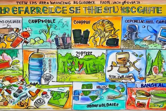 生活垃圾手抄报；生活垃圾手抄报内容