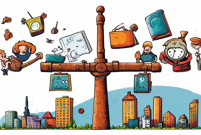 生活杠杆图片（生活杠杆图片卡通）