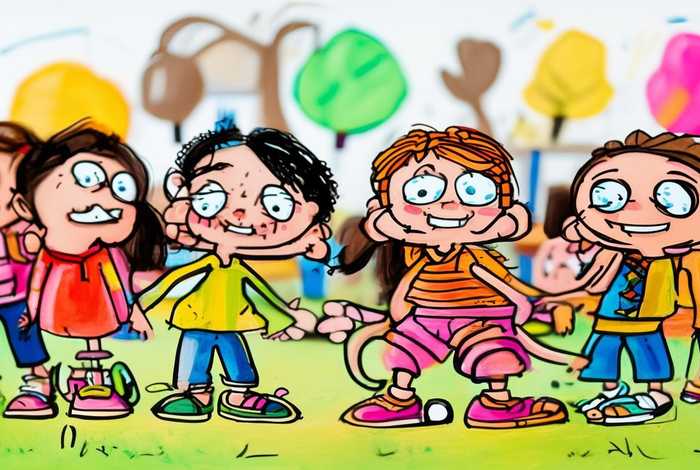 生活中的趣事儿童画；生活中的趣事简笔画一年级