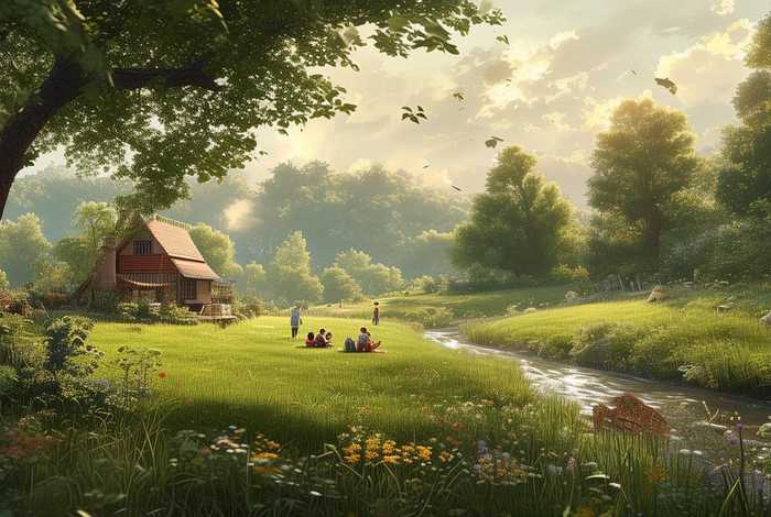 惬意的乡村生活的段落，惬意的乡村生活的段落怎么写
