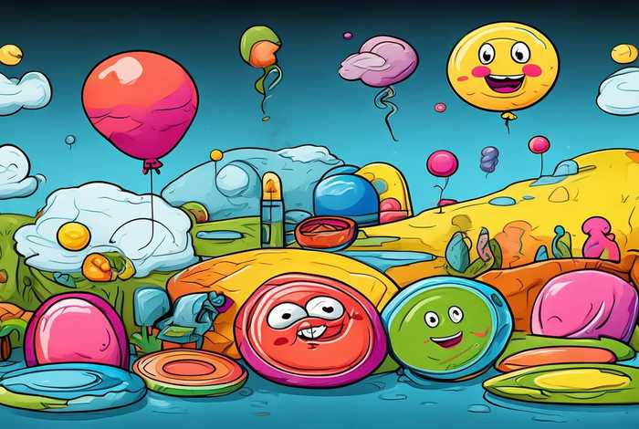 生活中的圆形物品图片卡通；生活中的圆形物品图片卡通画