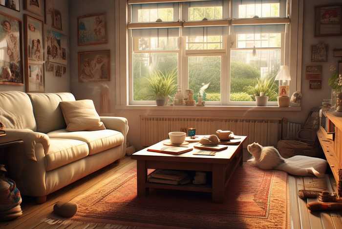 室内生活场景速写图片；室内生活场景速写图片大全