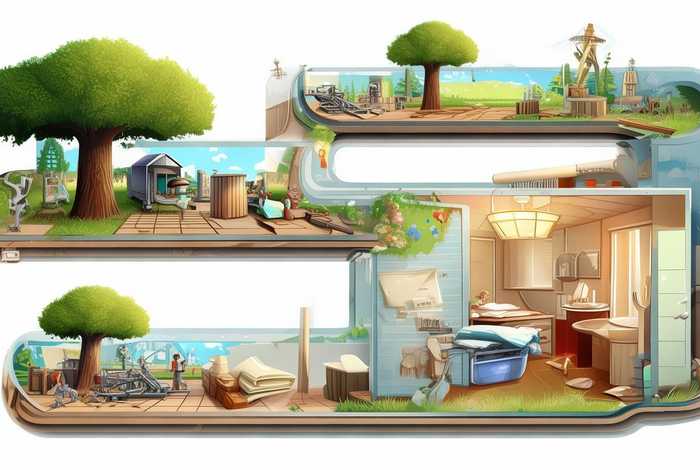 生活用纸加工流程、生活用纸加工流程图