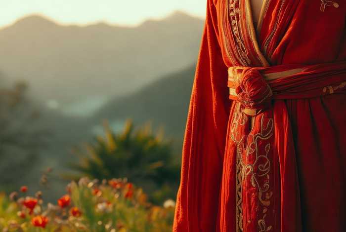 山庄绳芝红罪衣新十五十五贯