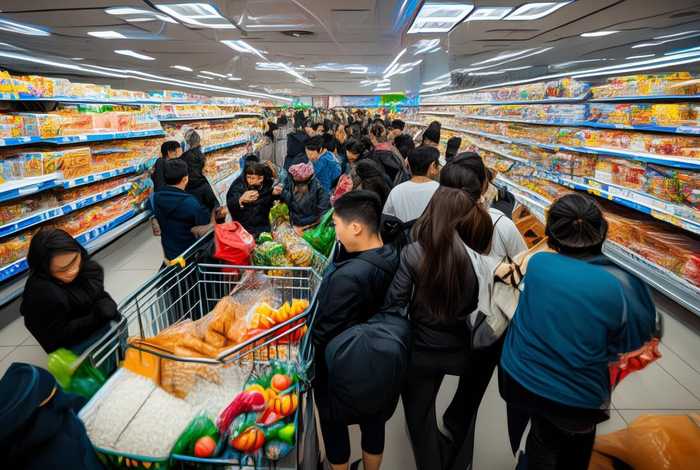 深圳超市抢购生活物资、深圳超市抢购生活物资是真的吗