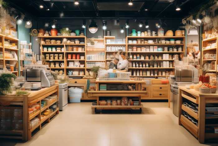 生活用品店铺图 - 生活用品店铺图案设计