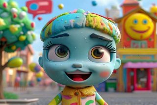 生活卡通图片带字，生活卡通图片带字可爱