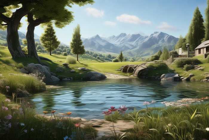 描写世外桃源优美环境句子；描写世外桃源优美环境句子简短