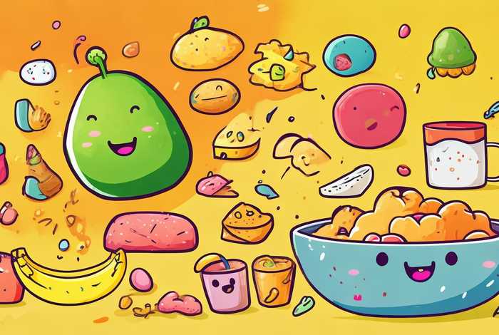 生活食品q版图片 - 生活食品图片素材