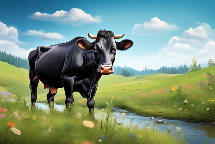 奶牛的日常生活 - 奶牛的日常生活图片