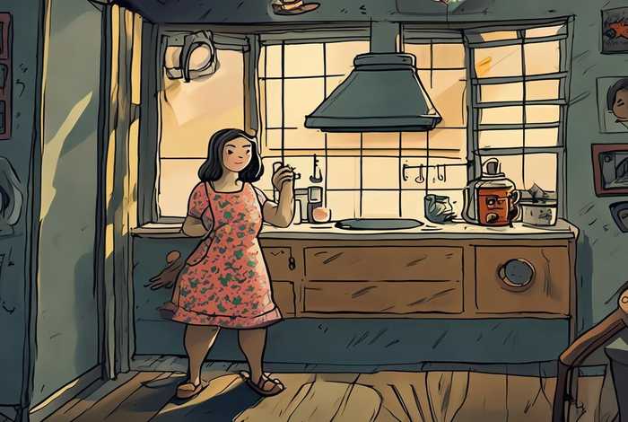 手绘日常生活插画 手绘日常生活插画图片