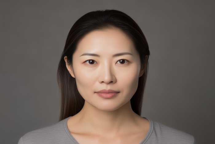 生活照p成证件照，生活照ps成证件照