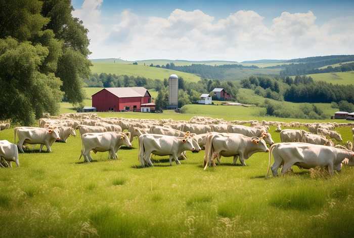 奶牛生活在农场还是牧场，奶牛生活在农场还是牧场里