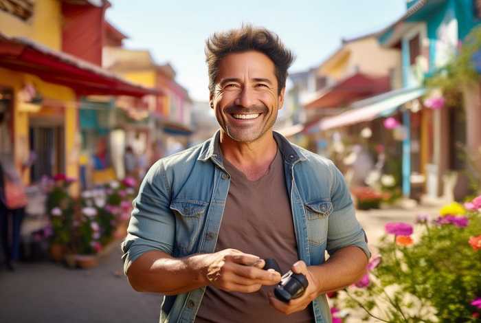 生活一点通男主持人 快乐生活一点通外景主持人