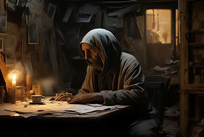 生活很苦；生活很苦的成语