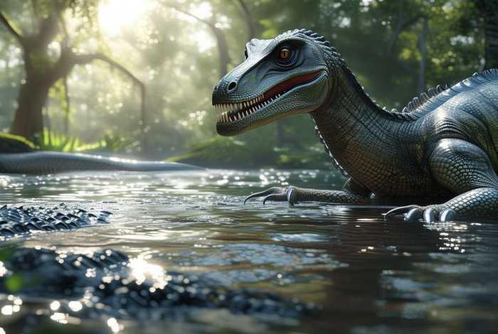 生活在水里的恐龙会变成鳄鱼吗（生活在水里的恐龙会变成鳄鱼吗视频）