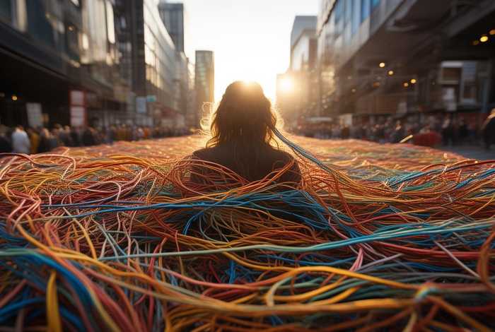 生活像一团麻歌词大意；生活像一团麻歌词大意是什么