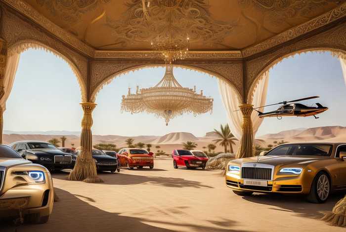 沙特王室的奢靡生活挥金如土；沙特王室的奢侈生活