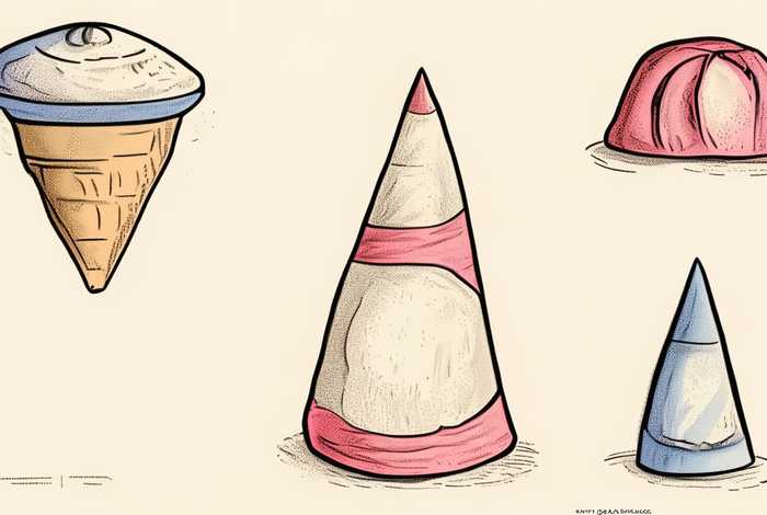 生活中圆锥形的东西、生活中圆锥形的东西简笔画