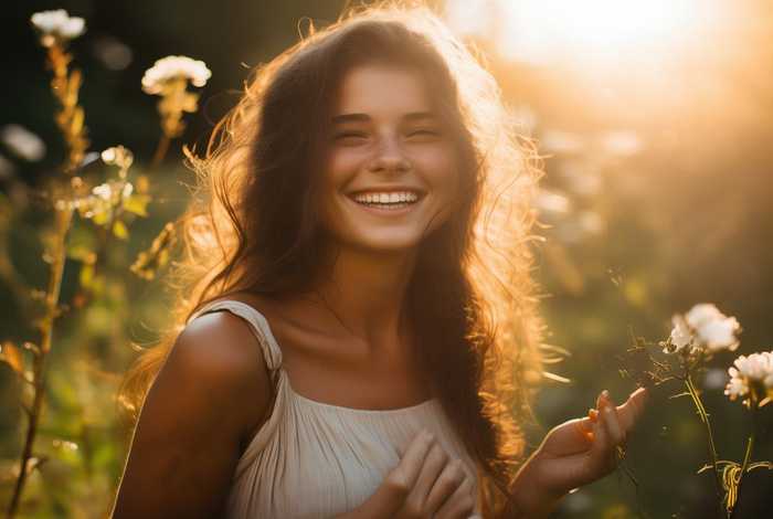 生活的纯粹 - 生活纯粹即喜乐的女生