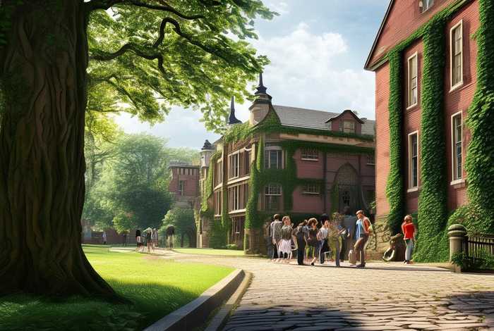 描写校园的段落摘抄（描写校园的段落摘抄100字）