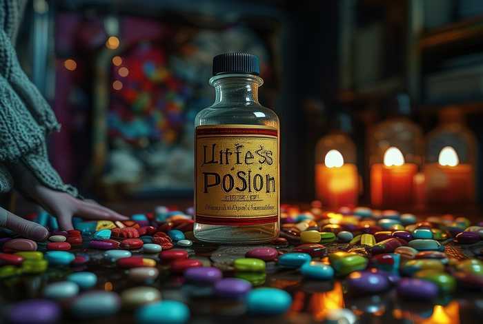 生活是但解药有很多（生活有毒且没有解药但是止疼片很多 这话什么意思）