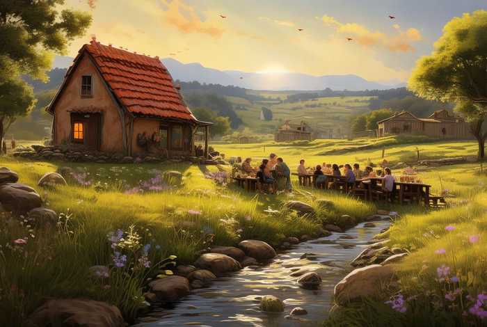 惬意的乡村生活的句子英文、惬意的乡村生活的句子英文翻译