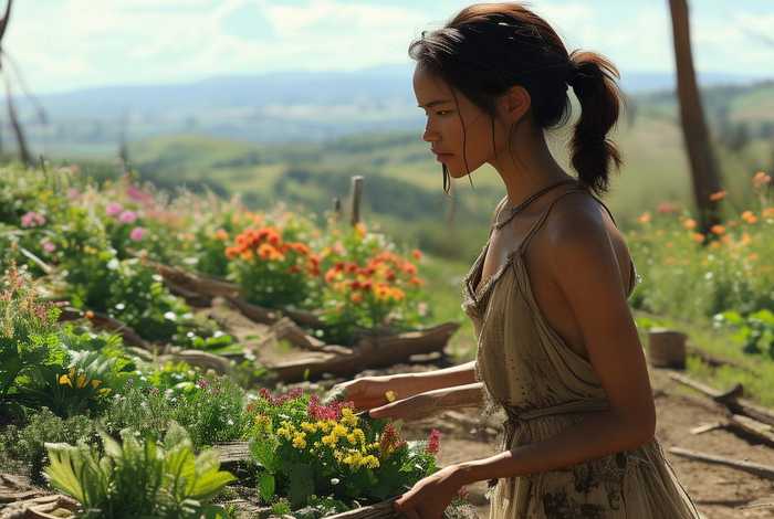 末世女的田园生活 - 末世女的田园生活李鸾儿