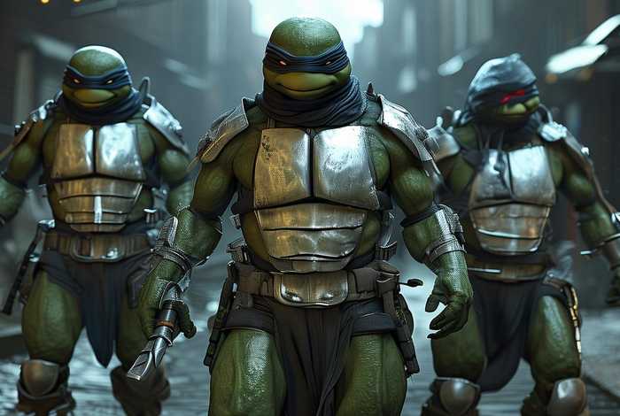 忍者神龟银色、忍者神龟银色卫士