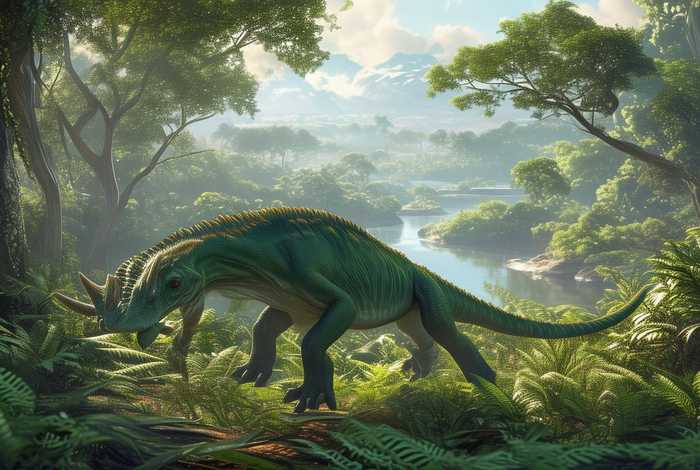 三角龙一般生活在哪里；三角龙一般生活在哪里呢